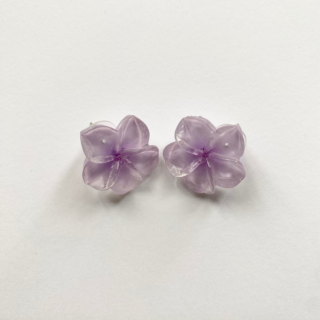 Flower Power - Earrings (Purple)