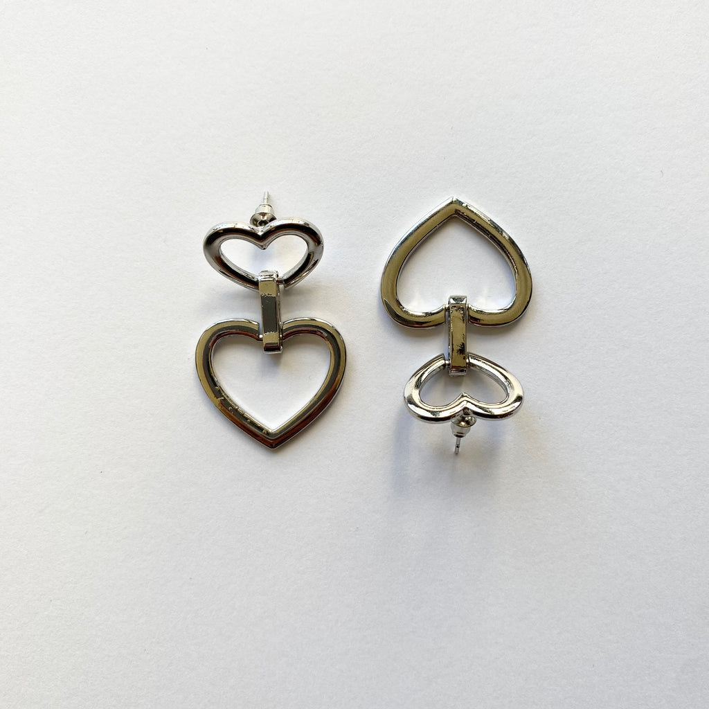 Two Is Better Than One - Earrings (Silver)