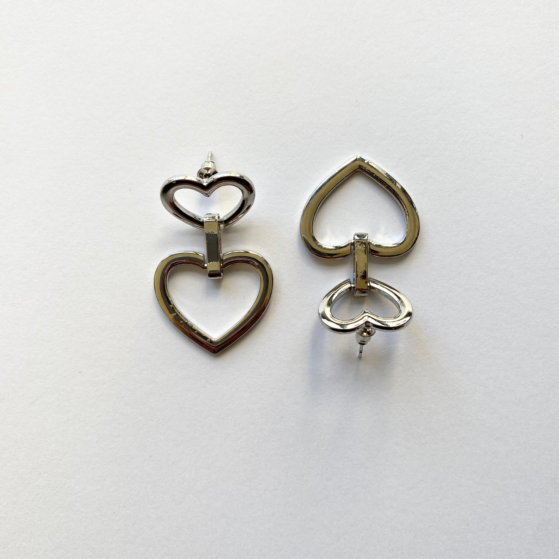 Two Is Better Than One - Earrings (Silver)